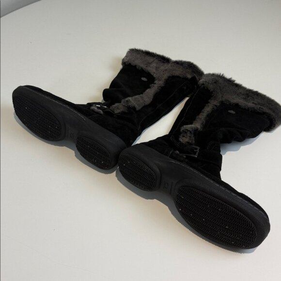 Denver Hayes T-Max Leather Winter Boots Black Size 7.5 - Picture 4 of 6